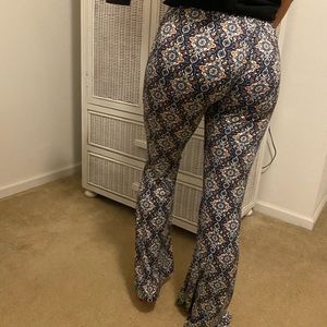 Bell bottom sweatpants